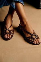 Bianca | Handgjorda Sandaler Sommarjord