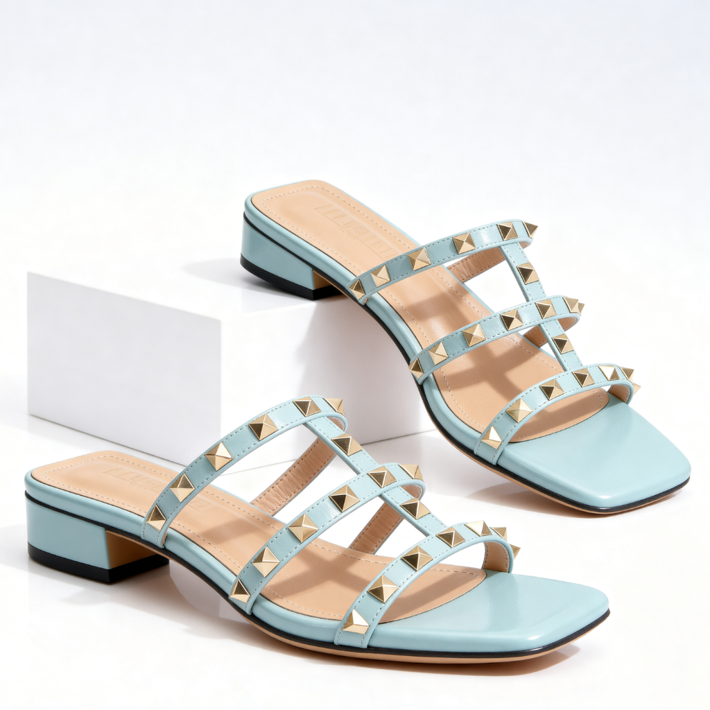 Colette™ | Guldnitad Sandal