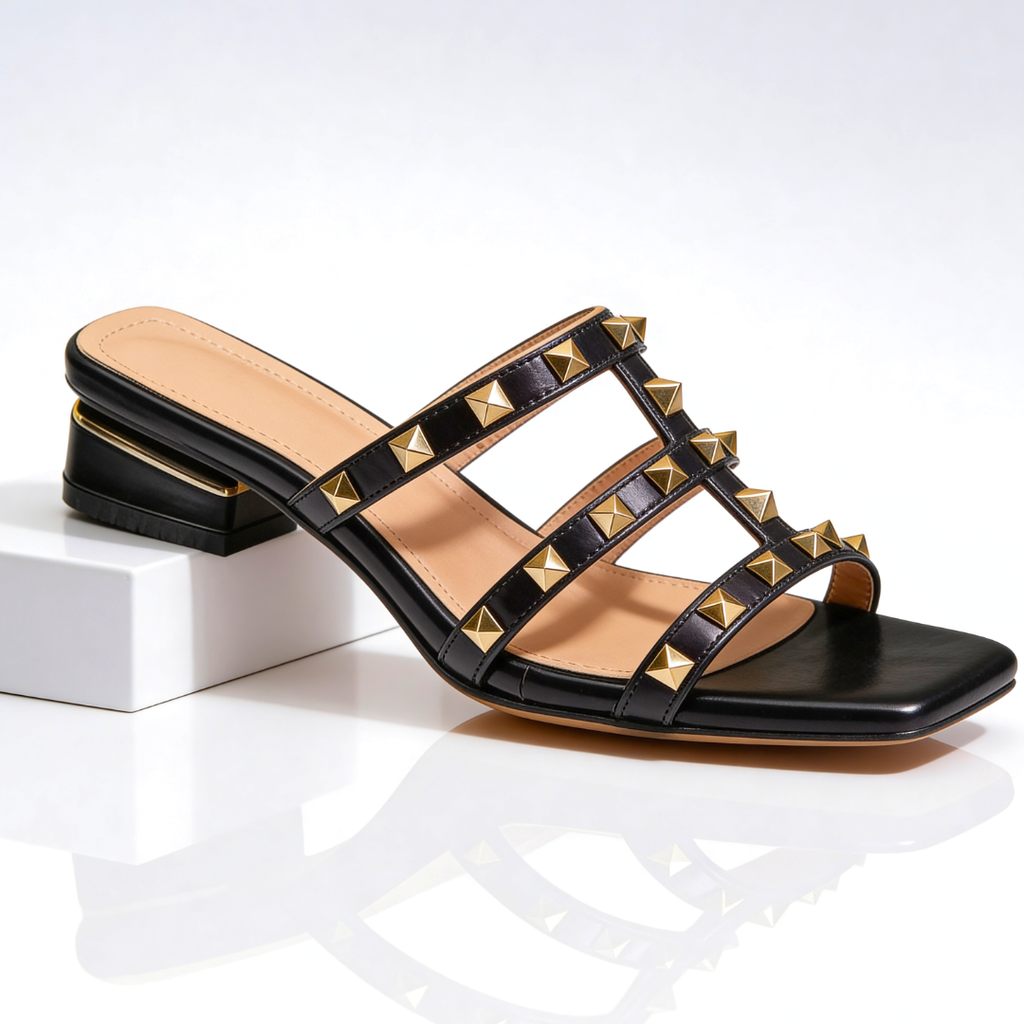 Colette™ | Guldnitad Sandal