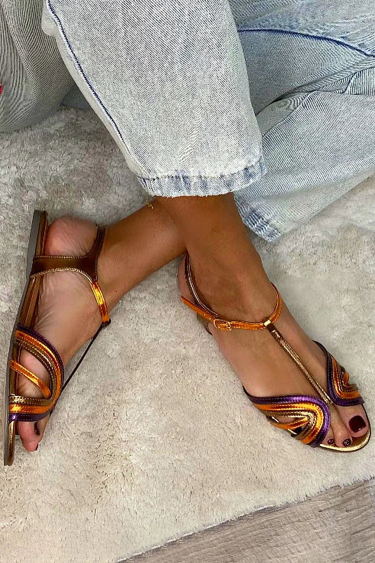 Viviana | Medelhavsfärgade Sandaler