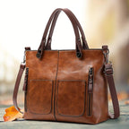 Winslet - Ikonisk Retro PU-läder Crossbody Handväska