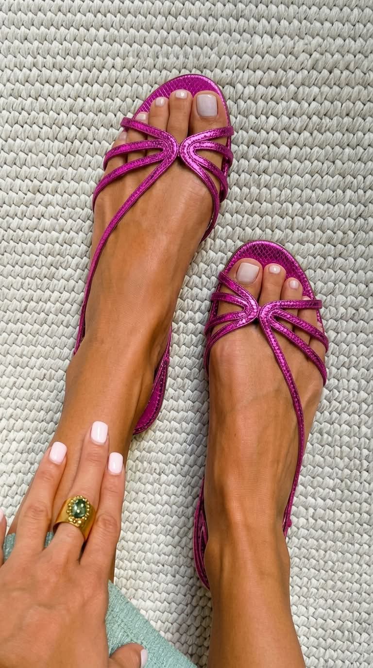 Ginevra | Gyllene Sandaler Sommarelegans