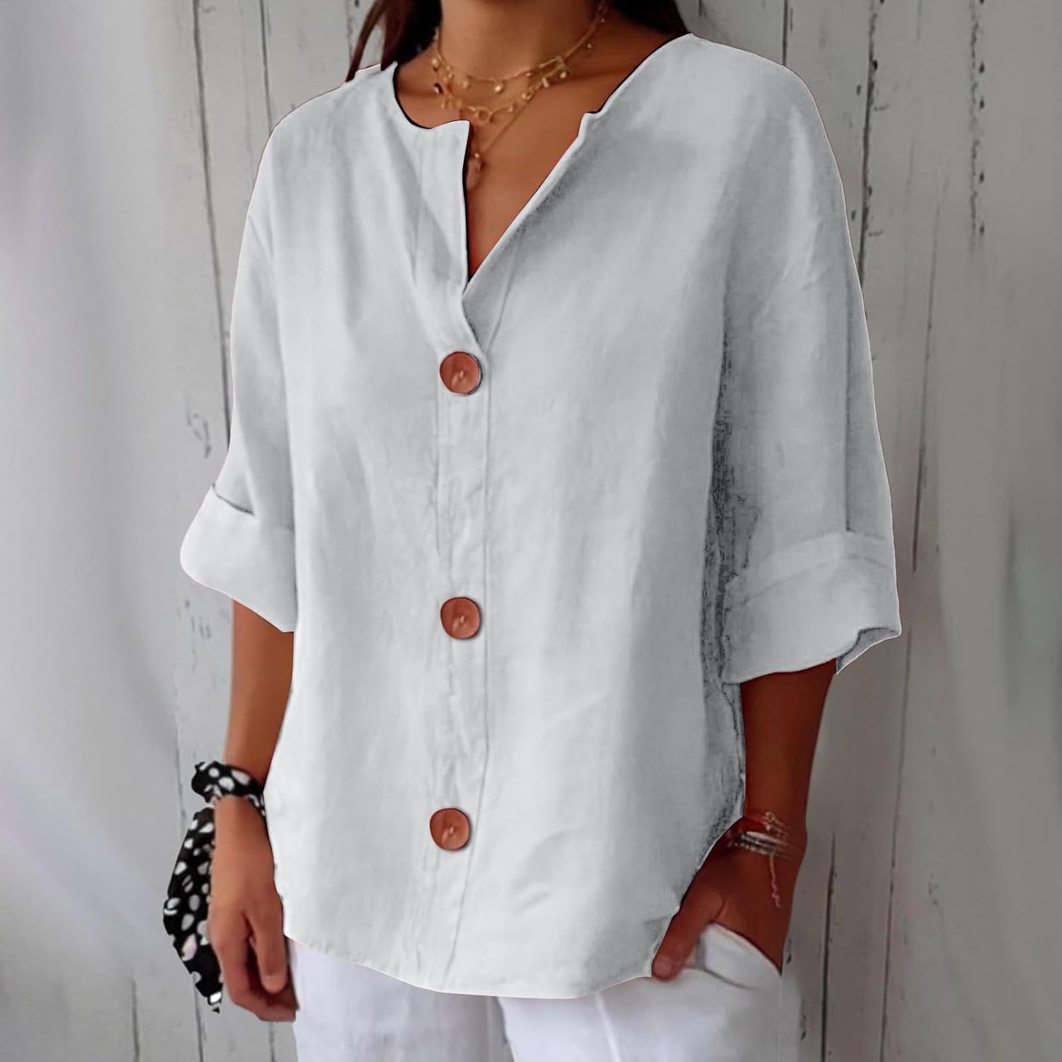 Olivia | Löst Sittande Sommarblus