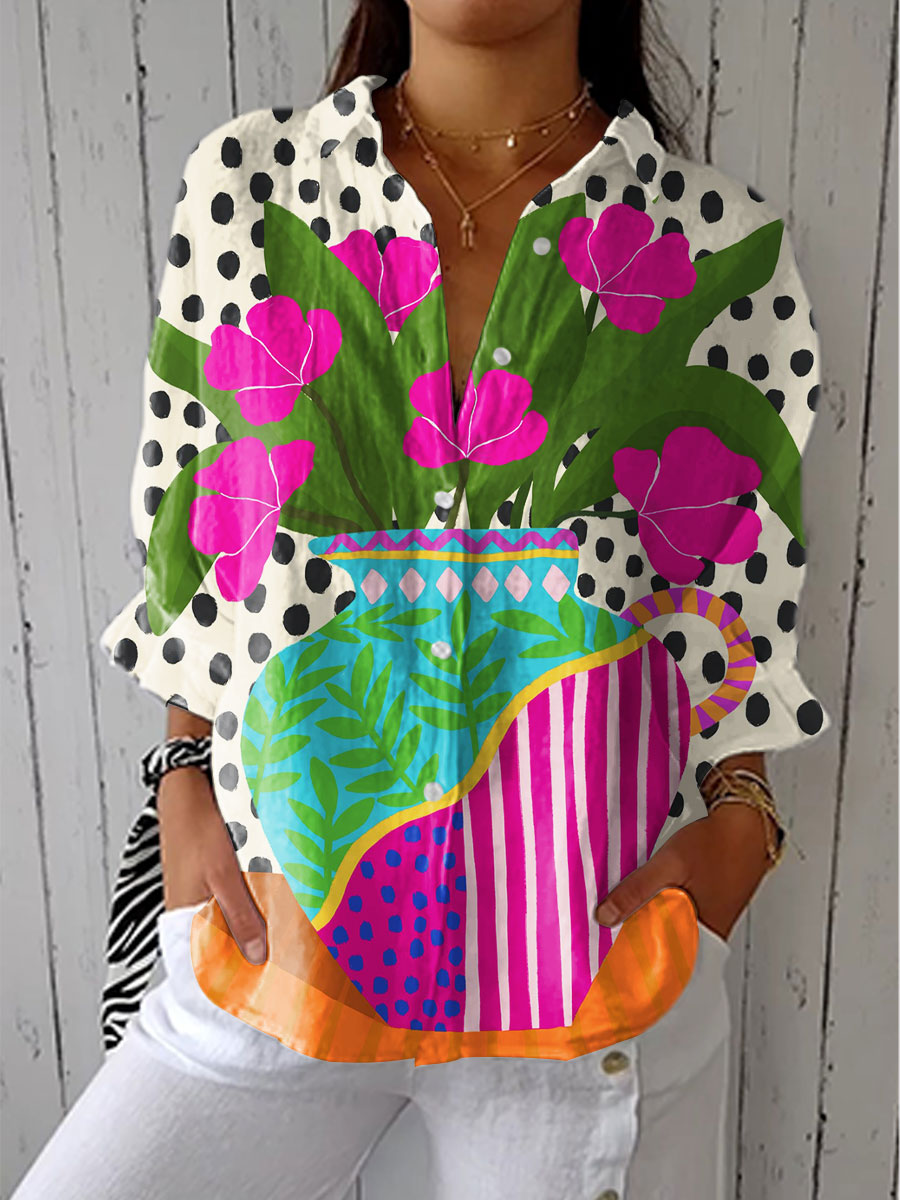 Amara | Blommande Vas-blus