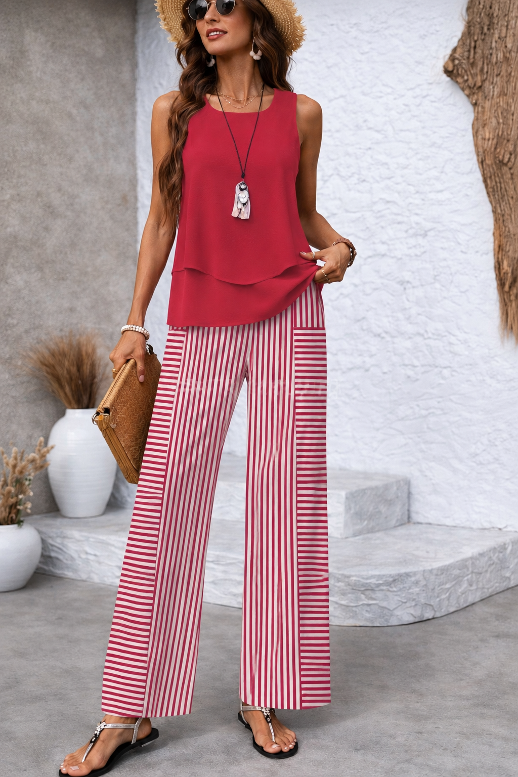 Rosavienne | Riviera Randigt Set