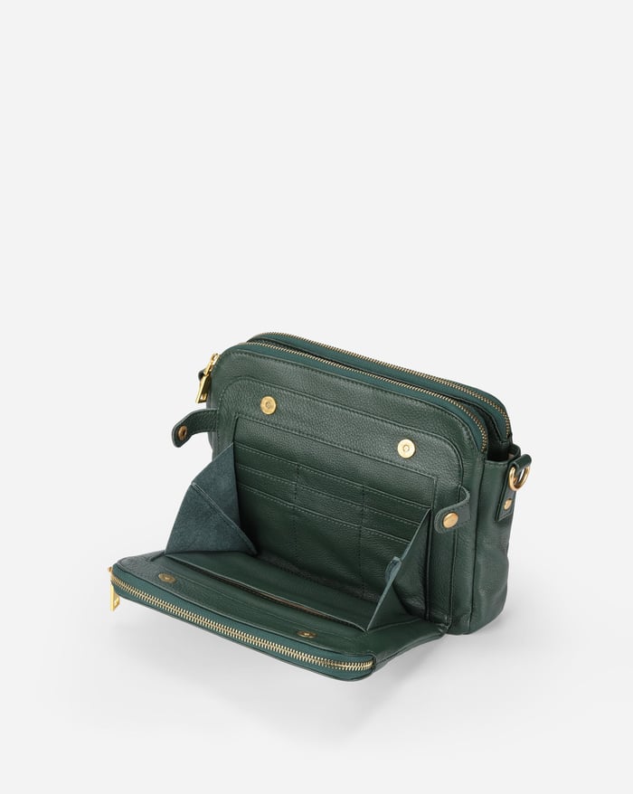 Jovie - Elegant Trelagers Crossbody-väska