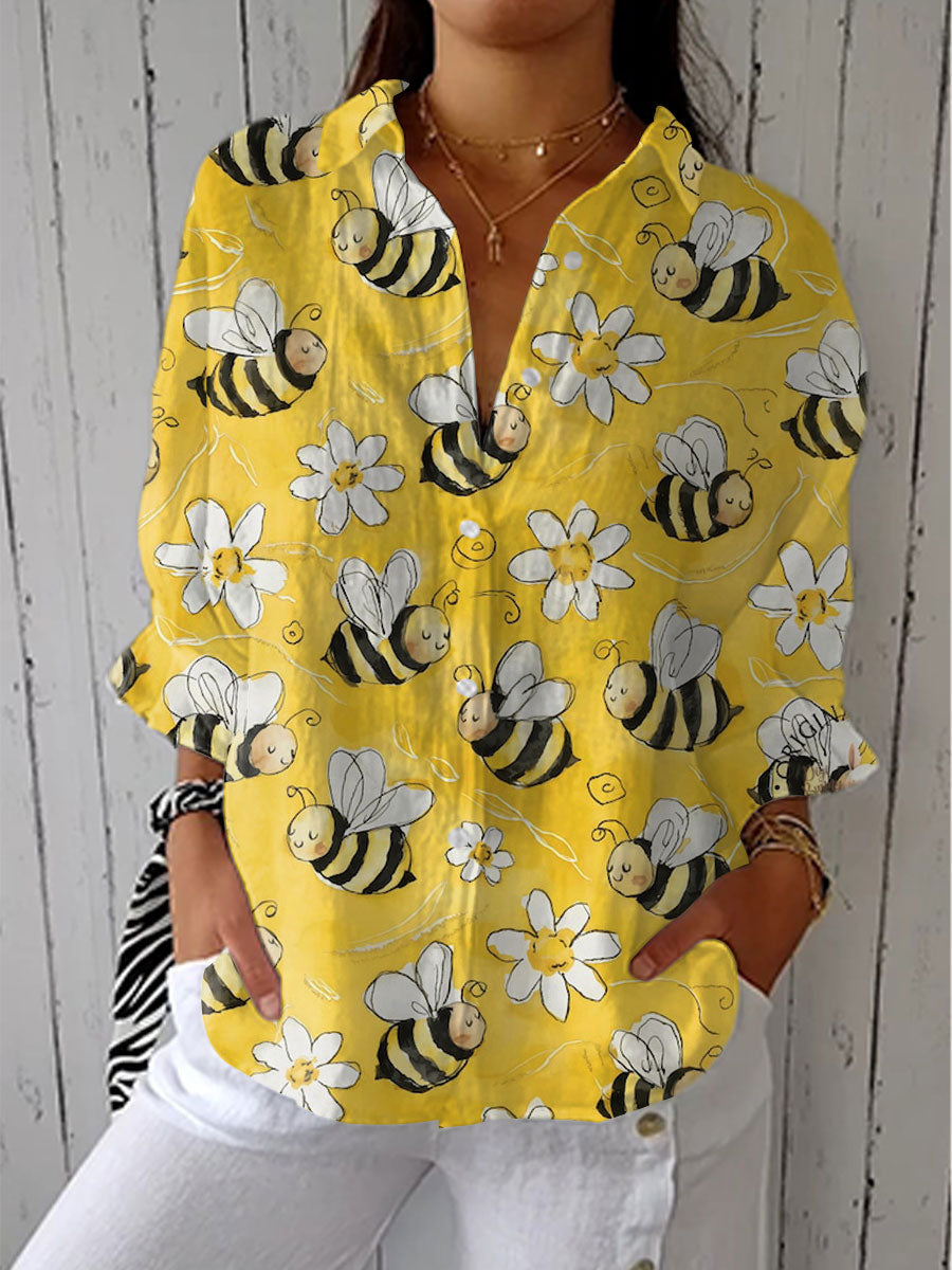 Franka | Bi-blomster-blus