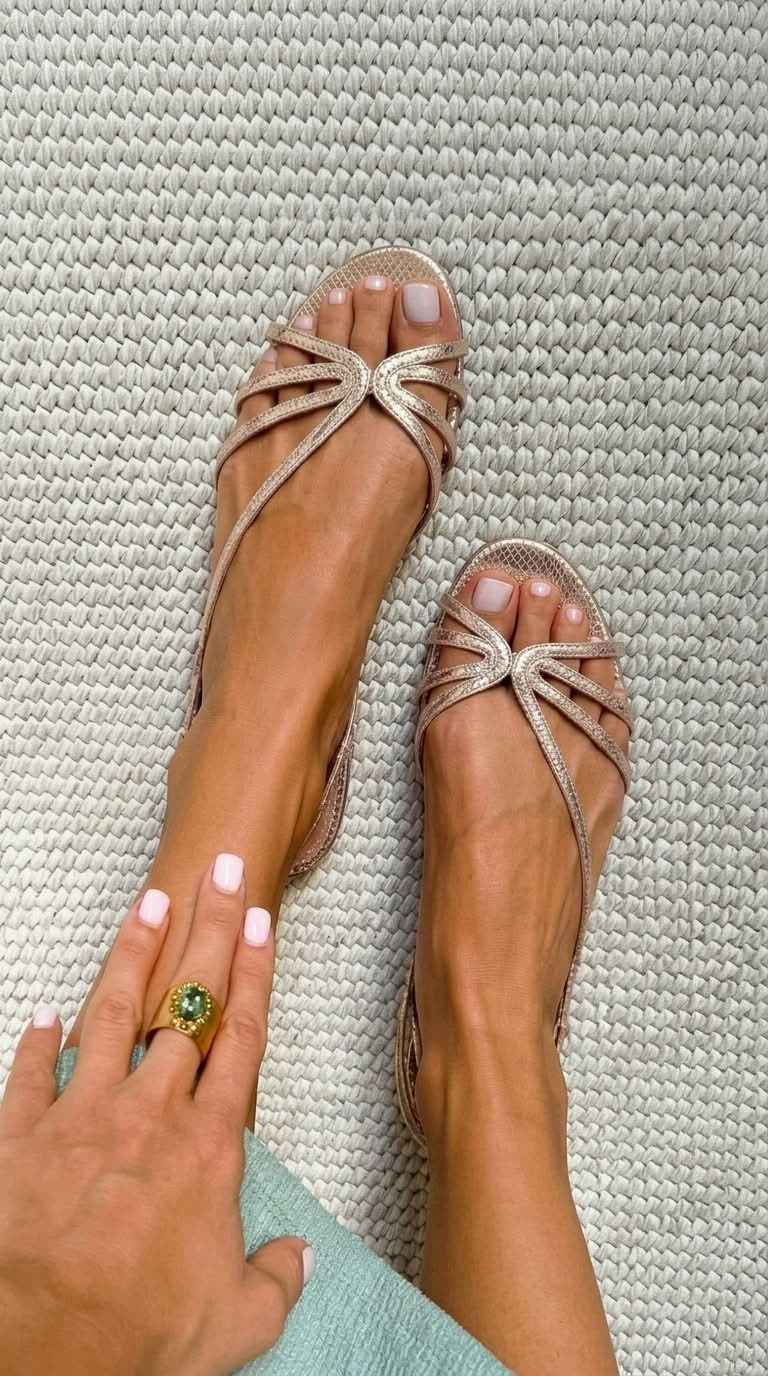 Ginevra | Gyllene Sandaler Sommarelegans