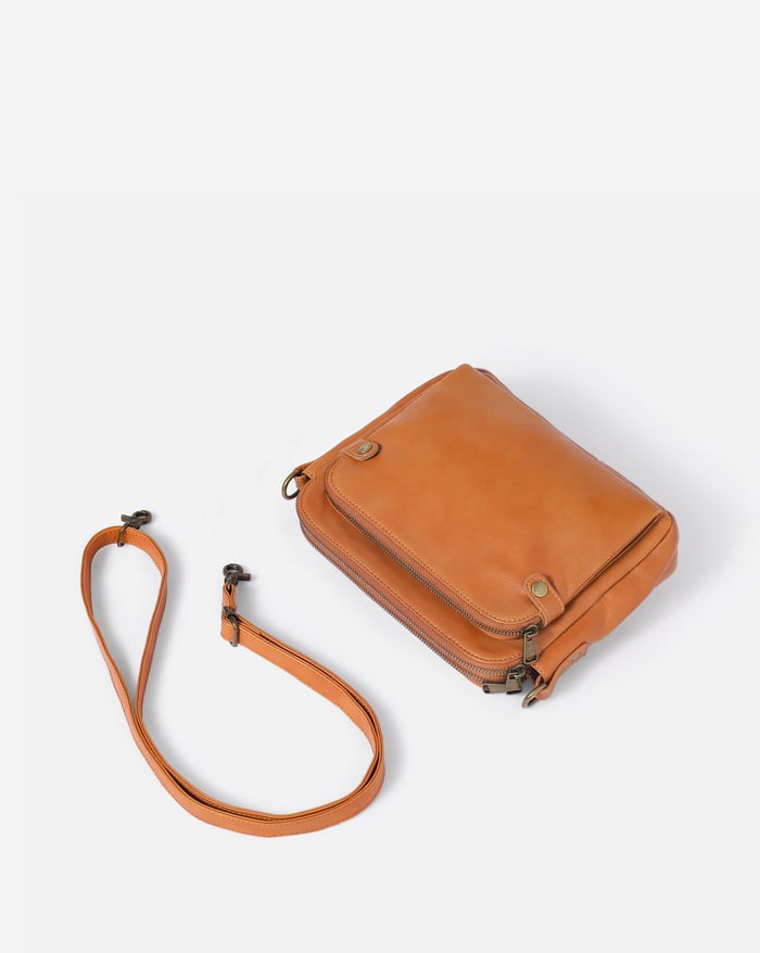 Jovie - Elegant Trelagers Crossbody-väska