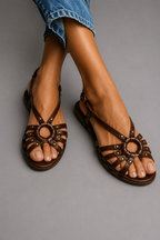 Bianca | Handgjorda Sandaler Sommarjord