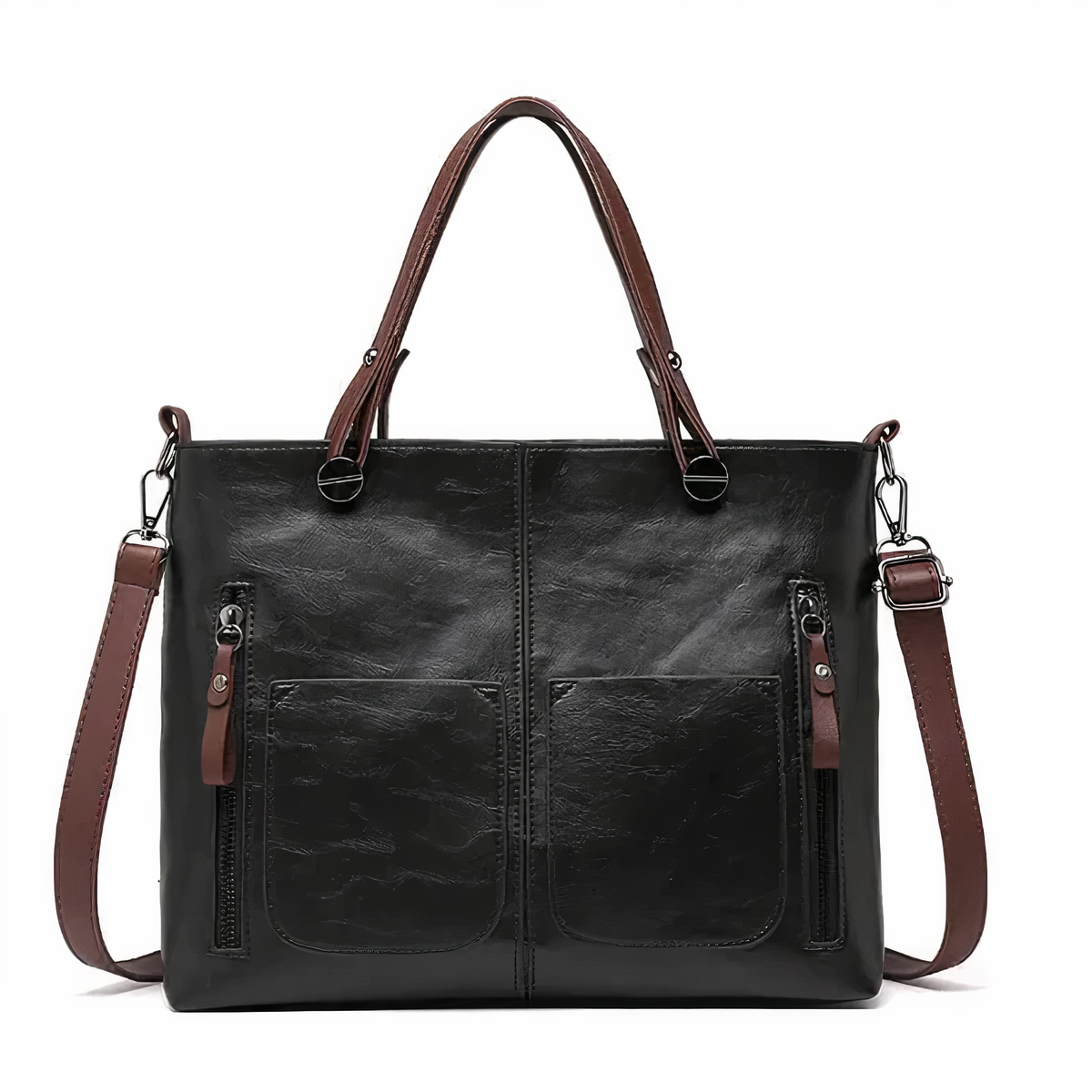 Winslet - Ikonisk Retro PU-läder Crossbody Handväska