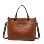 Winslet - Ikonisk Retro PU-läder Crossbody Handväska