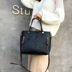 Winslet - Ikonisk Retro PU-läder Crossbody Handväska