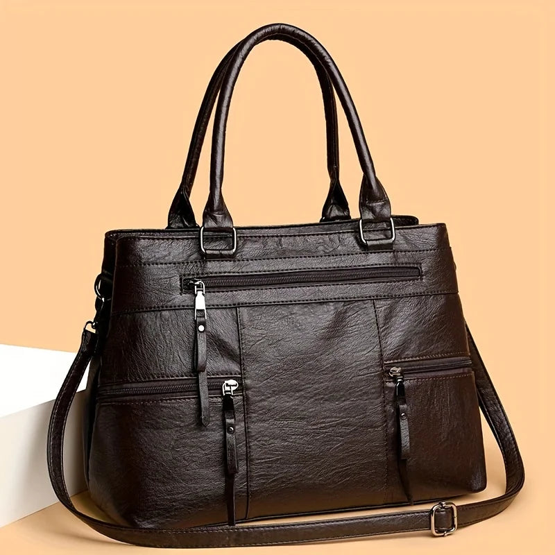 Eleanor | Läder Shoppingväska