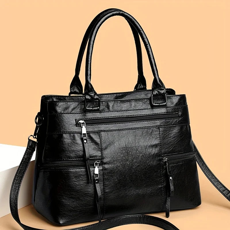 Eleanor | Läder Shoppingväska