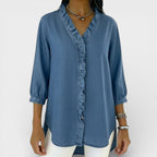 Heather | Elegant Volangad Blus