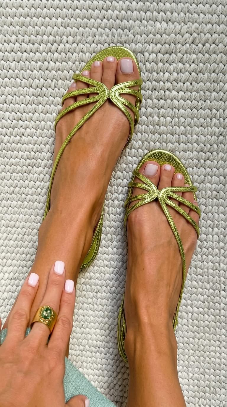 Ginevra | Gyllene Sandaler Sommarelegans
