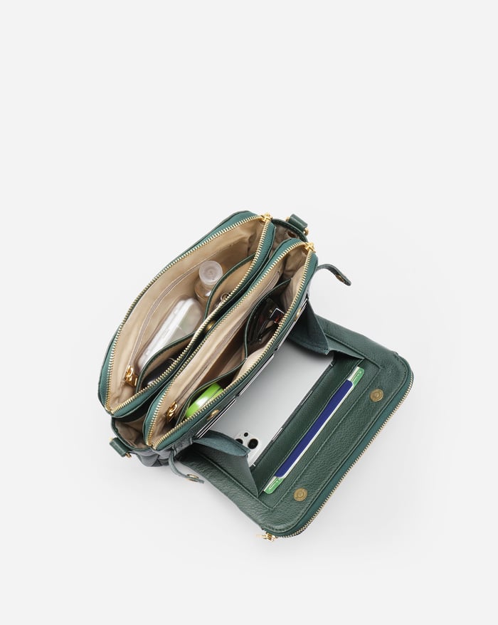 Jovie - Elegant Trelagers Crossbody-väska
